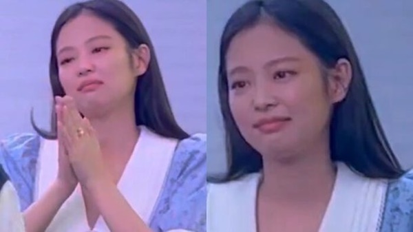 팬이 올린 제니 동영상 갈무리.