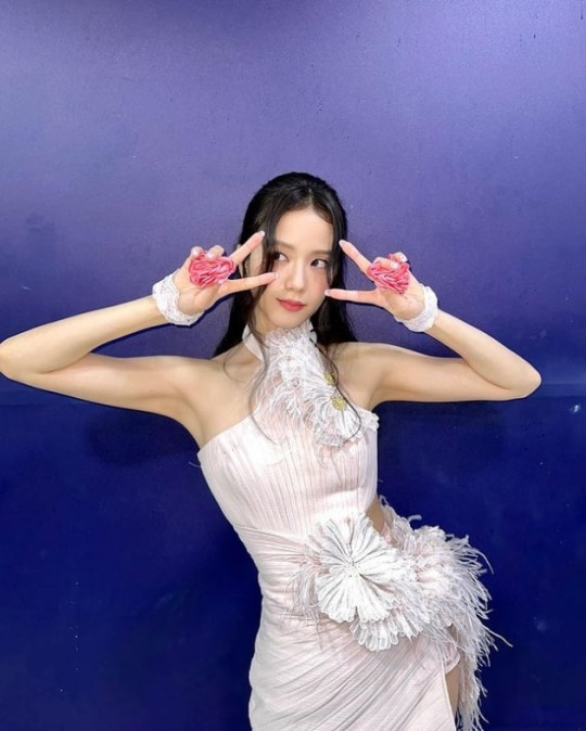 블랙핑크 지수, 꽃' 1등 감사 인사도 섹시하게