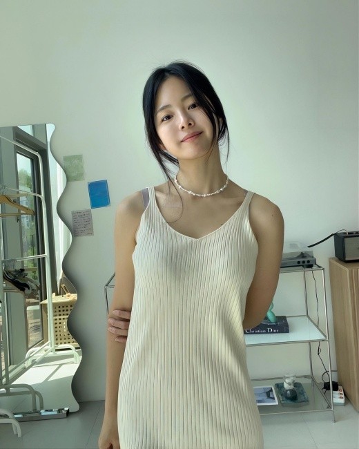 '리틀 송혜교' 한지우, 아이 엄마 되어 살림만