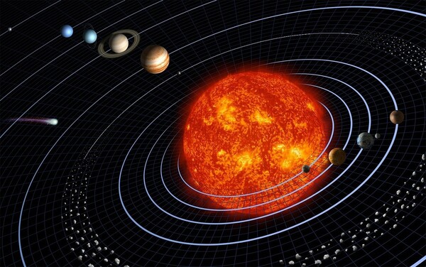 태양계 초기의 혼란: 별의 복사열이 거대 행성들의 궤도를 뒤엎다
