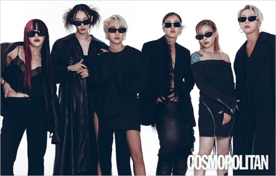 '스우파2' 울플러, 극강의 카리스마 내뿜는 화보