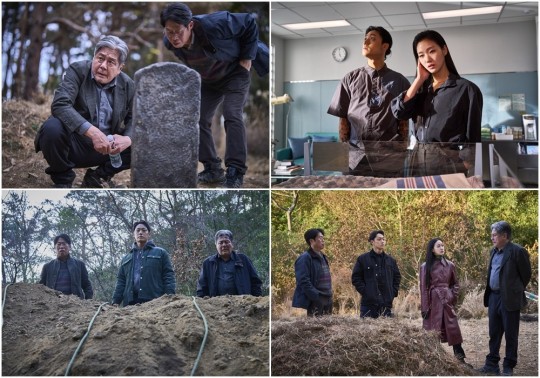 '파묘' 최민식+김고은, 기이한 분위기의  강렬한 스틸