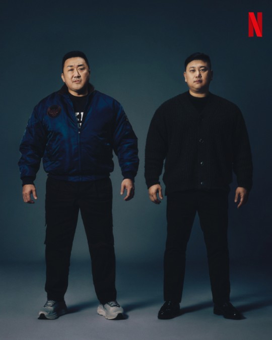 '황야' 마동석+허명행 감독, 쌍둥이인 줄 착각