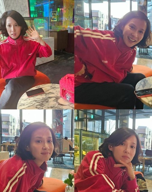 조여정, 대충 걸친 '꾸안꾸' 룩에도 빛나는 존재감