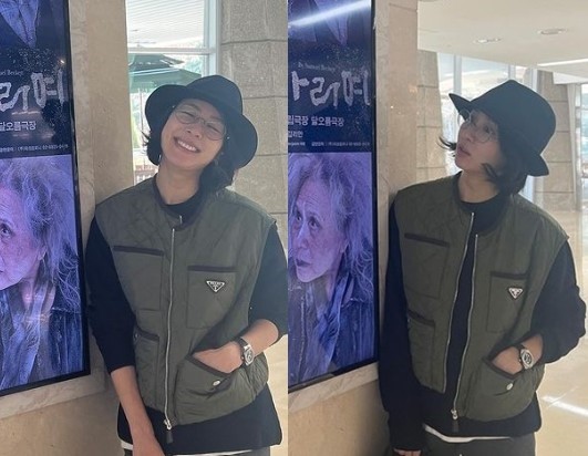 조여정, 대충 걸친 '꾸안꾸' 룩에도 빛나는 존재감