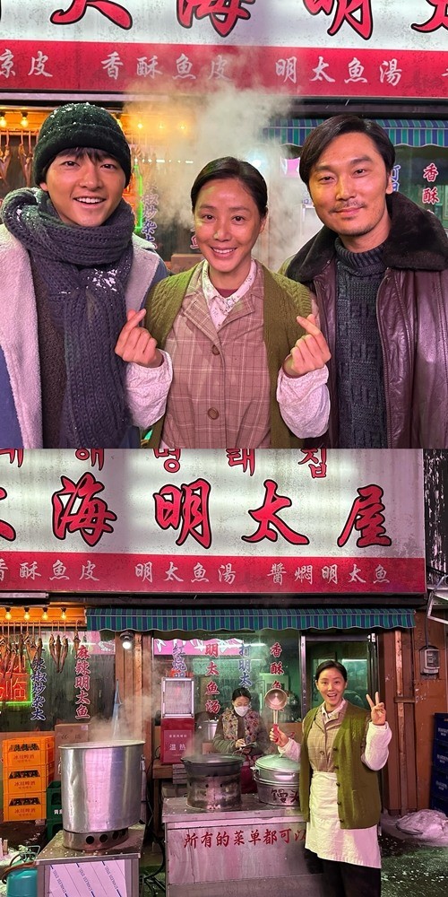 송중기-김성령 '로기완' 모자, 꾀죄죄한 비주얼