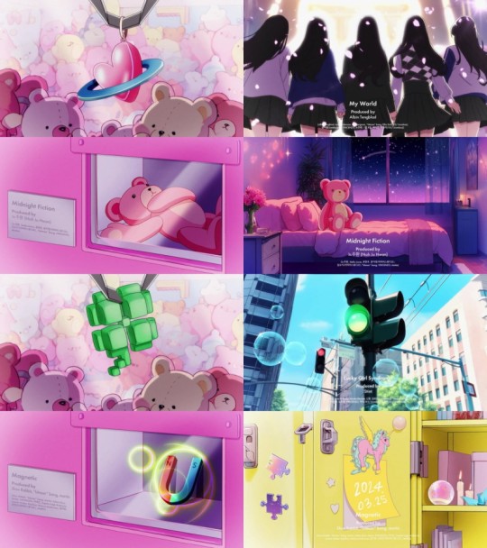 ‘하이브 막내딸’ 아일릿, 데뷔곡 메들리 영상