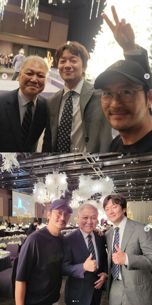 마동석+예정화 결혼식장, 손석구+이준혁 참석 '의리'