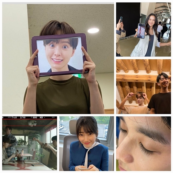 정유미, 수지 셀카 저격해도 초근접 사진에서 빛나는 아기 피부