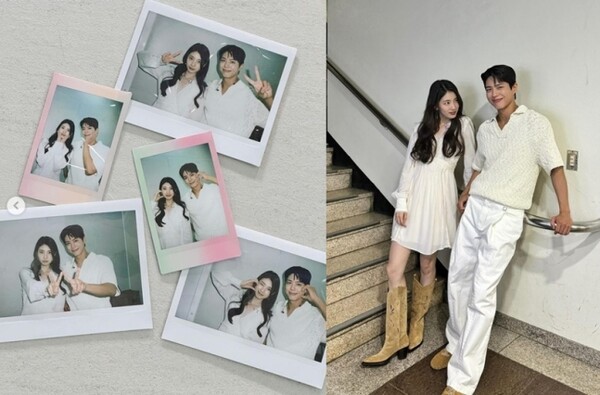 수지+박보검, 이제는 커플 룩까지 '진짜 사귀나?'