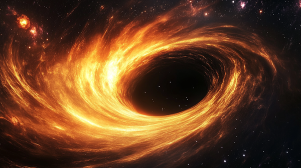 암흑물질은 사실 태초의 소형 블랙홀일 수 있다