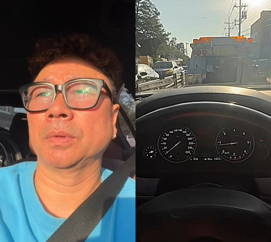 클론 강원래, 안동서 돌발 사고-김송 "고속도로 아닌 게 다행"