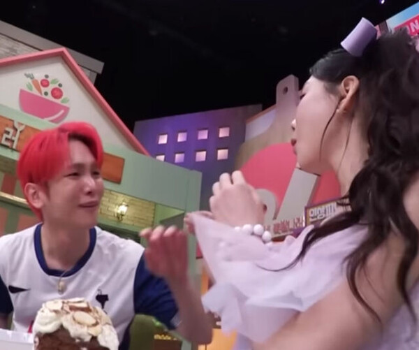 샤이니 키, 방송 중 소녀시대 태연 품에 안겨 오열 왜?