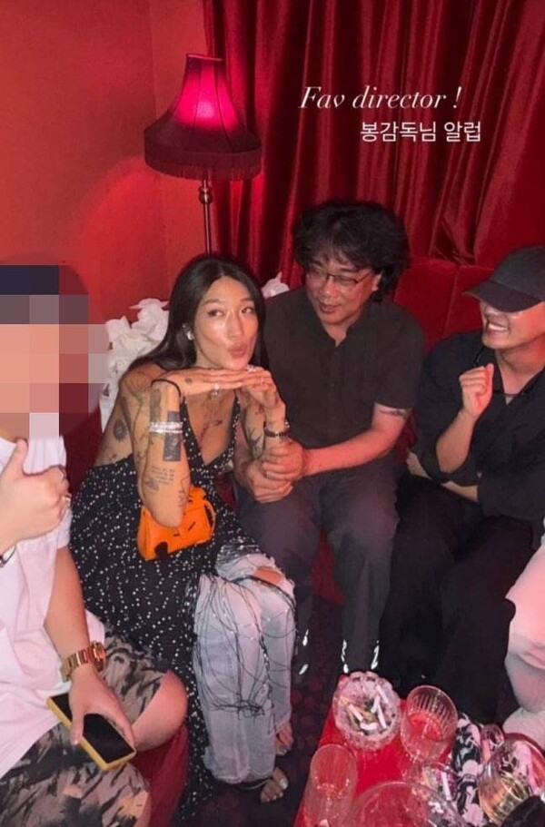 유아인, 마약 집행 유예 후 봉준호 감독+페기 구와