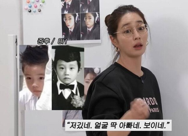 손연재 "이민정 아들 준후, 진짜 잘생겼다"