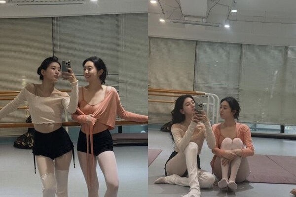 수지, 동갑 박세완과 발레 삼매경-혜리 "취발러" 응원