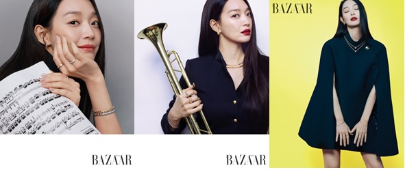 “신민아, 루이 비통 파인 주얼리와 빚어낸 우아한 겨울의 얼굴… 《하퍼스 바자》 12월호 커버 공개”(사진 제공= 루이비통)