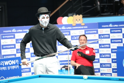 '<b>당구</b> 인플루언서' 해커, 또 대형 사고-산체스 완파하고 PBA 64강 진출