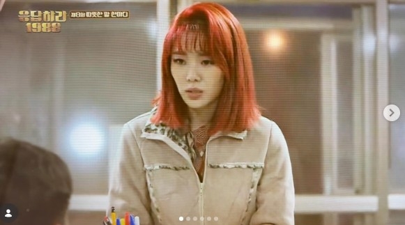 '<b>응답하라 1988</b>' 빨간 머리 이문정, 두 번 유산 끝 셋째 딸 순산