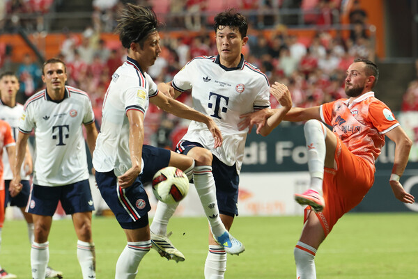 바이에른 뮌헨, 제주 SK에 2-1 승리··· 김민재 선발 출전 속 2년 만의...