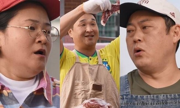 <b>구성환</b>, 옥상에 <b>한우</b> 숯불구이 풀 세팅-김신영·이선민 위해