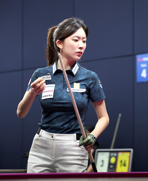 정수빈, 0-2 열세 뒤집고 <b>LPBA 결승</b> 진출…이미래와 우승 격돌