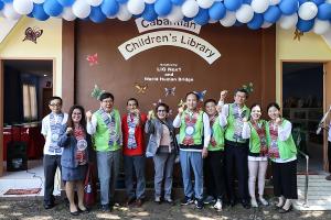 LIG넥스원, 필리핀 다바오에서 어린이 도서관 개관식 및 교육봉사 활동