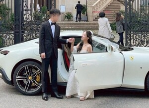 하늘 남편 인맥과 재력에 관심 집중