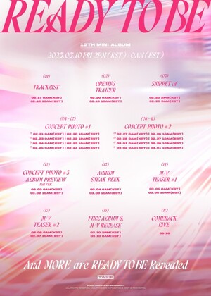 TWICE Reveals Time Table Before New Album Announcement