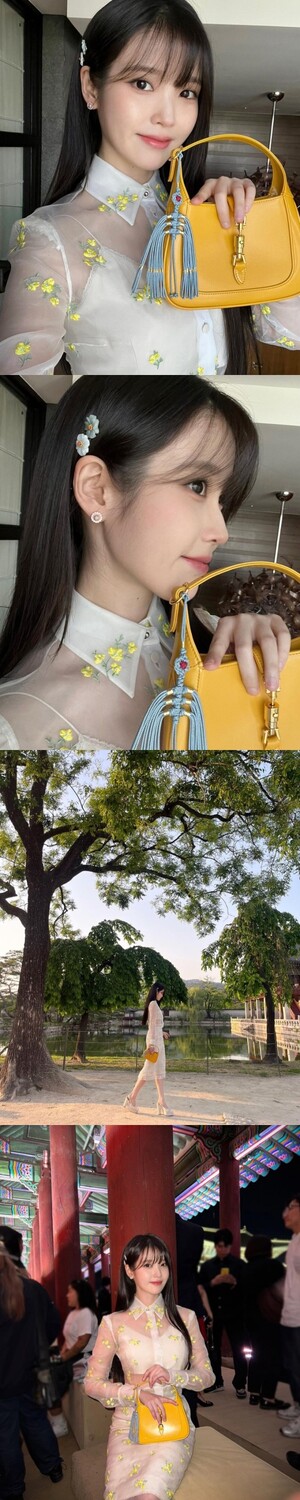 경복궁에 등장한 아이유 공주, 장소가 장소인지라