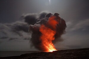 태평양에서 발생한 가장 큰 화산 폭발