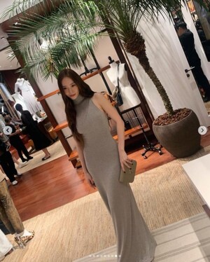 정수정, 밀착  드레스 입고 몸매 과시하는 공주 자태