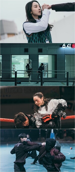 신혜선, 언제나 믿음 주는 여배우의 액션 도전 '용감한 시민'