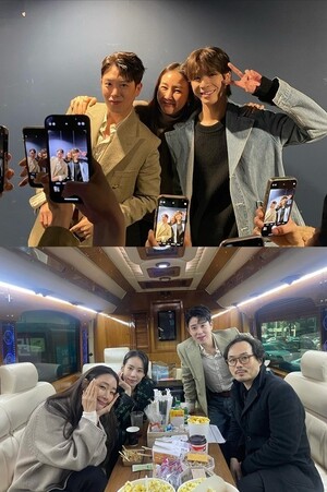 최지우, 후배 표지훈X정동원 챙겨 주는 훈훈한 선배