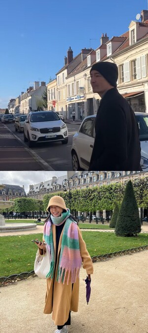 다니엘 헤니♥루 쿠마가이, 달콤한 파리 신혼여행