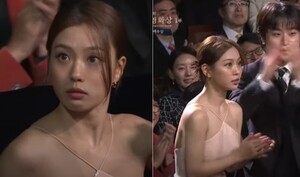 고민시, 청룡 신인상 수상-'어리둥절+박수+휘청'