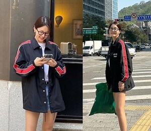 한지혜, 남대문 시장+명동 실속 쇼핑 ‘스트릿 패션'
