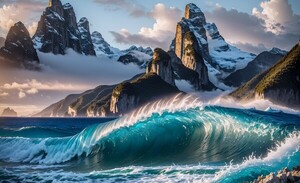 파도와 섬 [용혜원 시인]