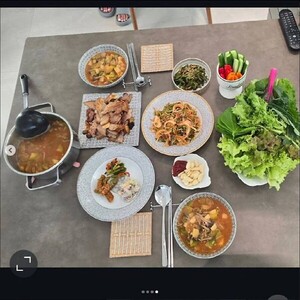 이상민, 재혼 잘했네-호화 한정식 규모 밥상