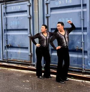 이수지, 싸이와 친형제 같은 비주얼 형님 행복했다우