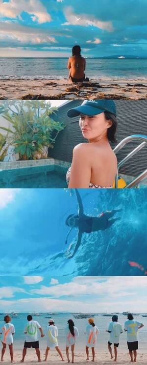 효린, 화끈한 비키니 차림 “인생 첫 민낯