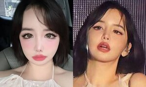 2NE1 박봄, 필터 벗고 예전 얼굴로 회귀