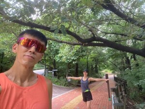 션+정혜영, 남산 질주하며 취미마저도 애정으로