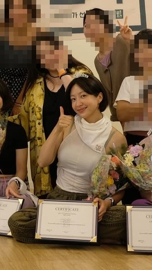 EXID 하니, 요가 지도자 과정 수료 “마음의 변화 커”