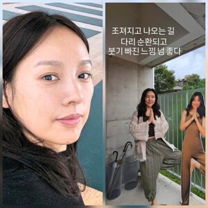 이효리, ‘나무 자세’ 브릭샤사나 챌린지 열풍