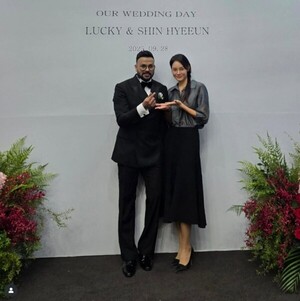 '돌싱' 안현모, '인도 금수저' 럭키 결혼식 축하