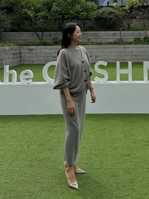 박은영, 임신 6개월 43살의 우아한 매력