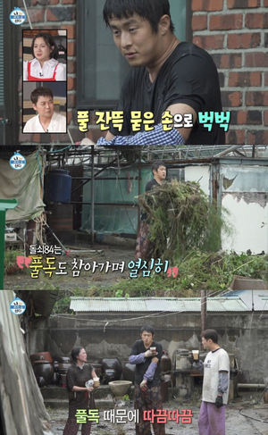 기안84, 박나래 돕다 풀독 심각-모친과 여행 중 긁어