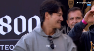 김종국, LA 손흥민 경기장애서 포착-아내 얼굴은?